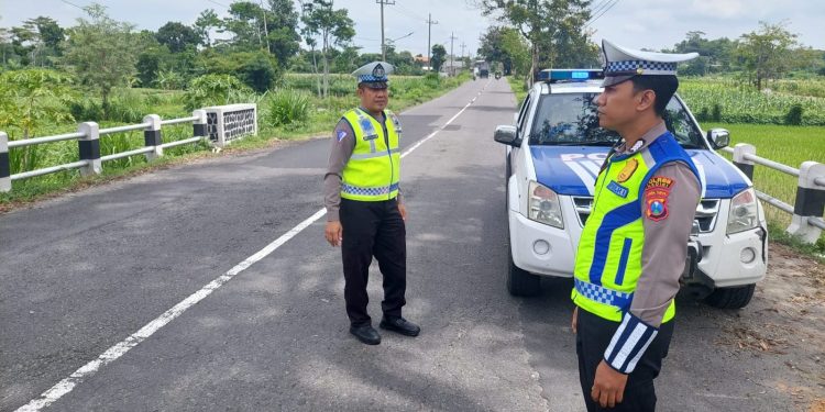Antisipasi Balap Liar Sat Lantas Polres Kediri Lakukan Partoli Preventif