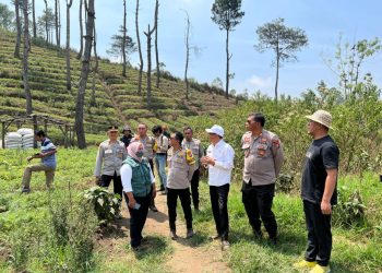 Peduli Ketahanan Pangan dan Lingkungan, Polres Batu Jalankan Program KTLGK