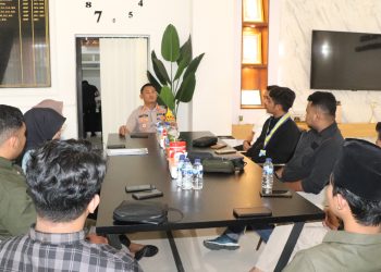 Cooling System, Kapolres Ponorogo Silaturahmi dengan PC PMII Pasca Pungut Suara Pemilu 2024