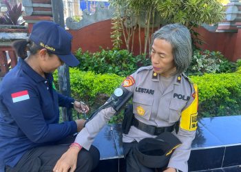 SUBSATGAS DOKKES OMB AGUNG 2023-2024 Polres Tabanan Laksanakan Pelayanan Kesehatan kepada Personil
