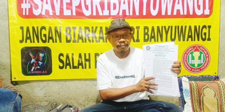 Ketua AMMBLAS: Diduga terjadi SABOTASE Pada Ketua PGRI Banyuwangi disinyalir Ditempuh Secara Maladministrasi