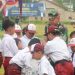 TMMD Ajarkan Anak Sungai Badak Lebih Disiplin