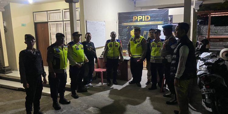 Beri Rasa Aman Paska Pungut Hitung, Polres Tabanan Tingkatkan Blue Light Patrol Gabungan Tiga Pilar