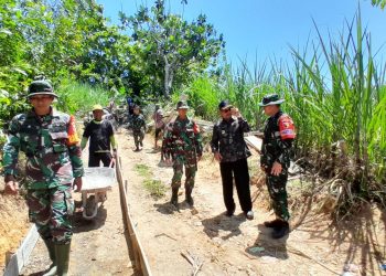 Rabat Jalan Menjadi Dambaan bagi Warga Dsn Gebang dan Dsn Caren