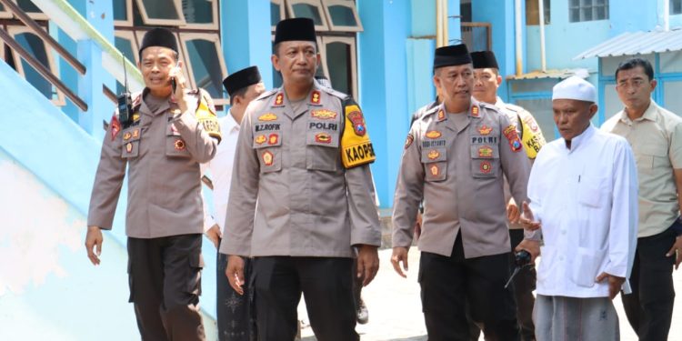 Cooling System Pasca Pemungutan Suara Pemilu 2024, Kapolres Lumajang Silaturahmi ke Ponpes Miftahul Ulum 
