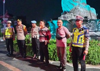 Kapolsek Tabanan Pimpin Pam Konser Dan Himbau Kamtibmas Saat