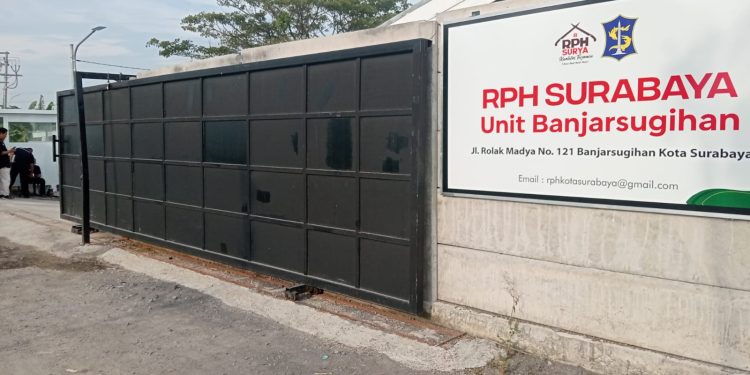 RPH Banjar Sugihan Meski Sudah Diresmikan Walikota Surabaya, Fasilitas Butuh perbaikan