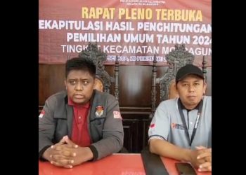 Pemilu Aman dan Kondusif, Ketua PPK Mojoagung Jombang Sampaikan Terima Kasih