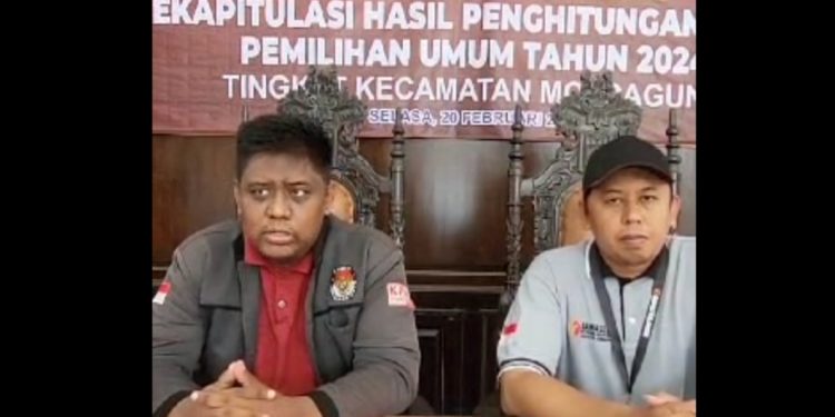 Pemilu Aman dan Kondusif, Ketua PPK Mojoagung Jombang Sampaikan Terima Kasih
