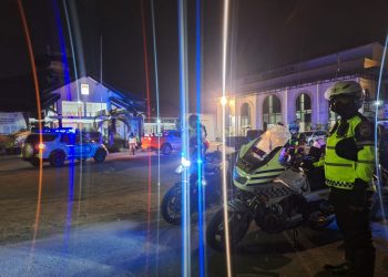 Dua Per Tiga Kekuatan Sat Lantas Polres Kediri Di Kerahkan Untuk Patroli Harkantibmas