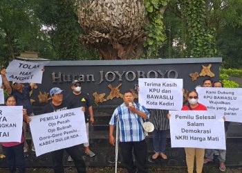 Viral, Ormas Cinta Tanah Air Kota Kediri Tolak Persoalan Pemilu 2024 Lewat Hak Angket