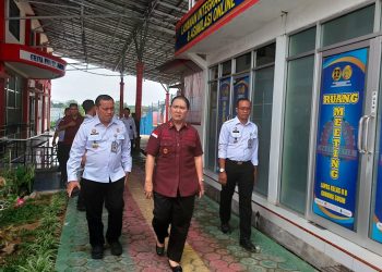 Kepala Kantor Wilayah Kemenkumham Lampung Lakukan Kunjungan Kerja dan Penguatan Zona Integritas Kepada Seluruh Petugas Lapas Gunung Sugih