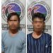 Polisi gerebek dua orang pemuda di Tulang Bawang Barat saat pesta sabu disebuah bangunan Kosong.