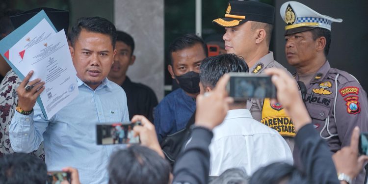Ratusan Personel Diterjunkan, Polrestabes Surabaya Jamin Keamanan Pleno Rekapitulasi Suara Tingkat Kota