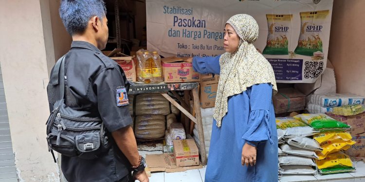 Jelang Ramadhan, Harga Kebutuhan Pokok Terutama Beras di Kabupaten Nganjuk Cenderung Turun, Stoknya Aman