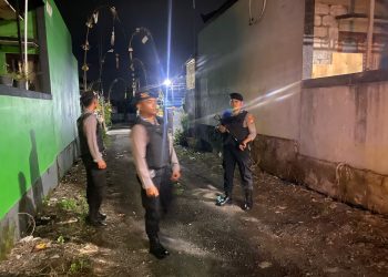 Patroli Presisi Sat Samapta Polres Tabanan Ciptakan Situasi Kamtibmas Kondusif