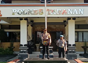 Karendal Ops Polres Tabanan Pimpin Apel Personel OMB.