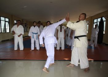 Satbrimob Polda Kalbar Tingkatkan Kemampuan Bela Diri Demi Menunjang Tugas di Lapangan