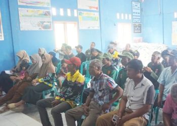 Serka Supriyono Hadir sebagai Narasumber Penyuluhan Bela Negara di TMMD Ke 119 Kodim 0426/Tulang Bawang