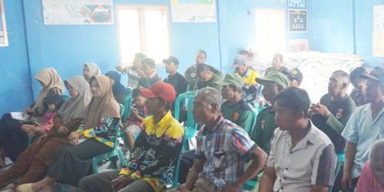 Serka Supriyono Hadir sebagai Narasumber Penyuluhan Bela Negara di TMMD Ke 119 Kodim 0426/Tulang Bawang