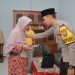 Kapolres Jember Serahkan Santunan untuk Keluarga Anggota KPPS yang Meninggal