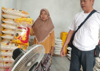 Polres Tubaba Lakukan Pengecekan Bahan Pokok, Harga Beras di Tubaba Turun.