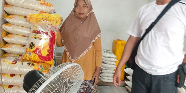 Polres Tubaba Lakukan Pengecekan Bahan Pokok, Harga Beras di Tubaba Turun.