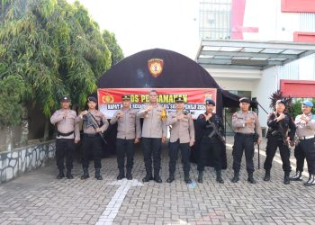 Pengamanan Rapat Pleno Terbuka Hasil Pemilu 2024 Berjalan Lancar, AKBP James Ucapkan Terima Kasih