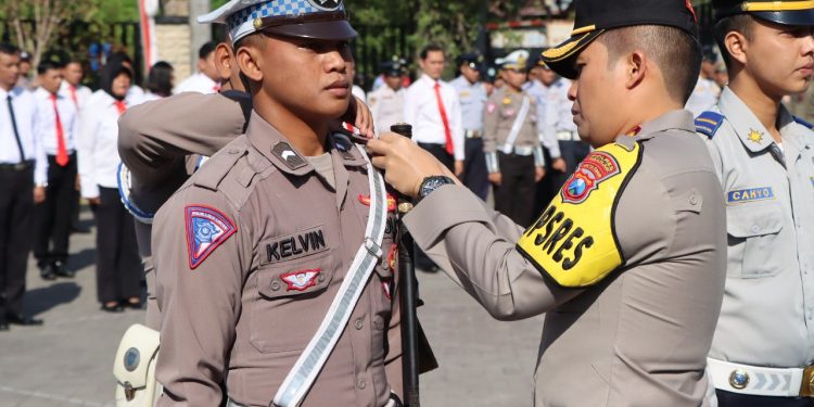 Kapolres Nganjuk Pimpin Gelar Pasukan Operasi Keselamatan Semeru 2024