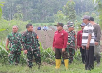 Pastikan Lokasi Penanaman Jagung Siap, Dandim 0808/Blitar Cek Langsung Ke Lapangan