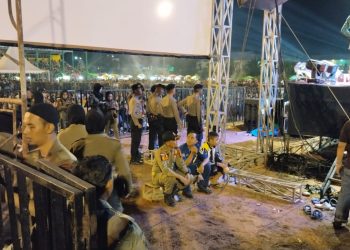 Kapolres Melawi Mengucapkan Terima Kasih atas Dukungan Masyarakat dalam Kegiatan Tabligh Akbar