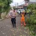 Kerja Bakti Bersama 3 Pilar, Polsek Kalideres Jakarta Barat Bersihkan Lingkungan