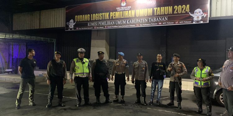 Antisipasi Kamtibmas Jelang Kuningan, Polres Tabanan Intensifkan Blue Light Patrol Gabungan Tiga Pilar