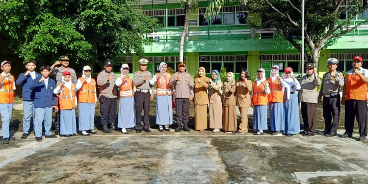 Cegah Bullying di Sekolah Polres Kediri Kota Blusukan ke Sekolah