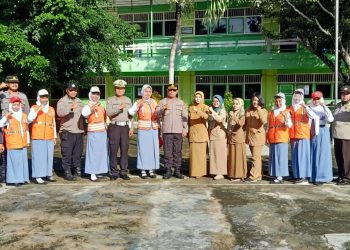 Cegah Bullying di Sekolah Polres Kediri Kota Blusukan ke Sekolah
