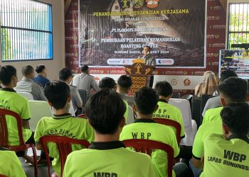 Bekali WBP Pelatihan Kemandirian Roasting Coffe, Lapas Gunung Sugih Teken Kerja Sama dengan PT. Flamboys Roaster Indonesia