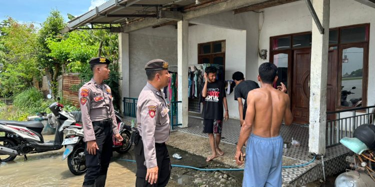 Banjir Melanda 2 Desa di Jombang, Polisi Turun Pastikan Kondisi Warga Aman