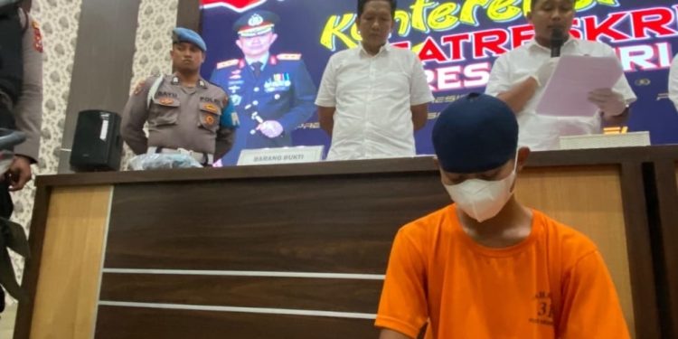 Polres Kediri Kota Berhasil Amankan Pria Pelaku Pembunuhan Mantan Pacar Dengan Racun