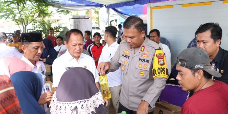 Hadiri Langsung Kegiatan GPM, AKBP James: Wujud Sinergitas dan Dukung Penuh Program Pro Rakyat