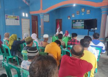 Kodim 0426/Tulang Bawang Gelar Penyuluhan Lingkungan dalam Kegiatan TMMD Ke-119