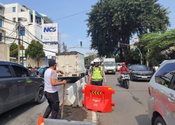 Ini Langkah Satlantas Jakarta Barat Atasi Pelanggaran Lawan Arah di Jalan Brigjen Katamso Slipi