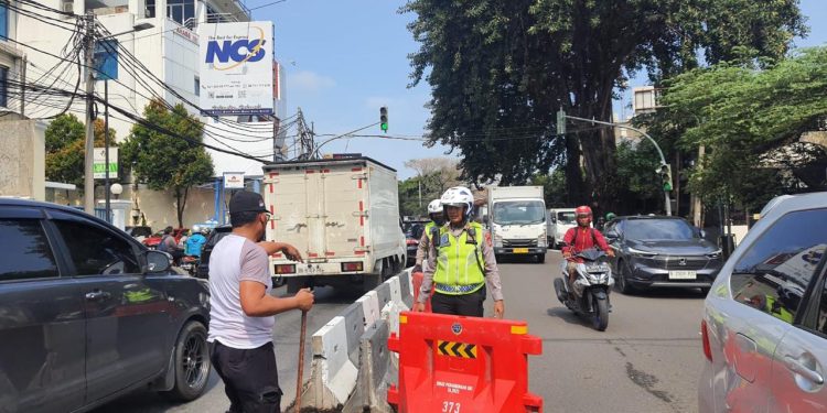 Ini Langkah Satlantas Jakarta Barat Atasi Pelanggaran Lawan Arah di Jalan Brigjen Katamso Slipi
