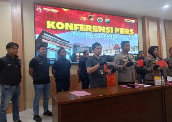 Sepasang Kekasih Di Amankan Unit Resmob Satreskrim Polres Kediri dan Reskrim Polsek Kandat  Atas Dugaan Kasus Penemuan Janin