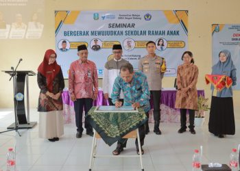 Deklarasi Sekolah Ramah Anak, Kapolres Jember Ajak Semua Pihak Cegah Kenakalan Remaja