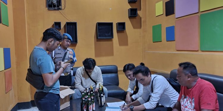 Jelang Bulan Ramadhan, Polres Tulang Bawang Barat Laksanakan Razia di Tempat Hiburan.