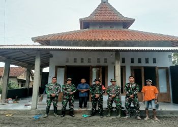 Dandim 0808/Blitar, Laksanakan Pengecekan Mushola Darul Huda Yang Sudah Selesai Di Renovasi