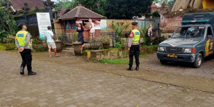 Polres Tabanan terjunkan Personil Atensi Daerah Tujuan Wisata di Hari Ngembak Geni