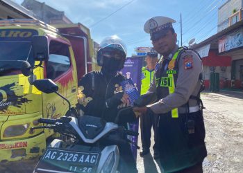 Tujuh Hal di lakukan Unit Kamsel Satlantas Polres Kediri Dalam Memberikan Eduskasi Kamseltibcar Lantas