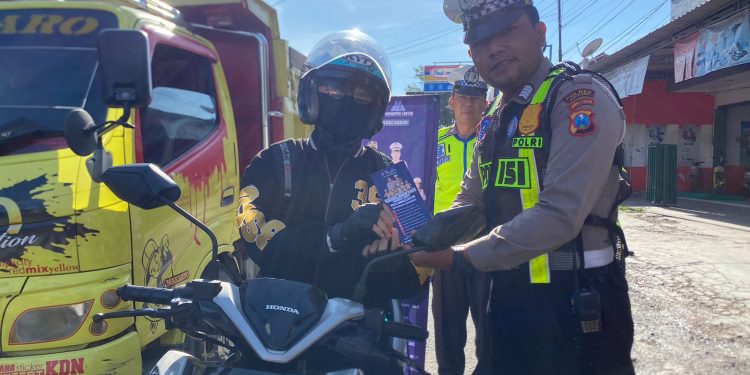 Tujuh Hal di lakukan Unit Kamsel Satlantas Polres Kediri Dalam Memberikan Eduskasi Kamseltibcar Lantas