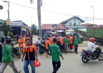 56 Jukir Dan Petugas Kebersihan Terima Paket Sembako